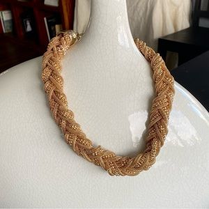 Gold-Toned, Rope Necklace by Natasha Couture